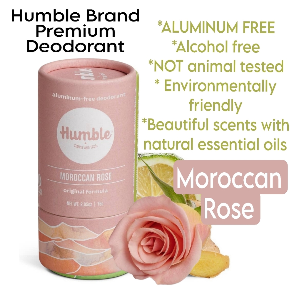 NATURAL PREMIUM environment safe wonderful scents Deodorant. MOROCCAN ROSE